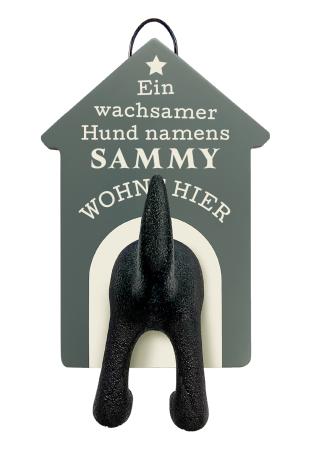 Leinenhalter für Sammy, grau